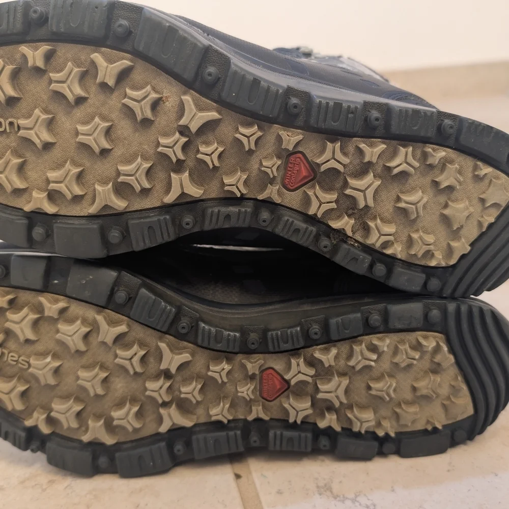 Salomon Gray Winter Boots